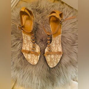 Dior Beige and Tan Sandals for Women